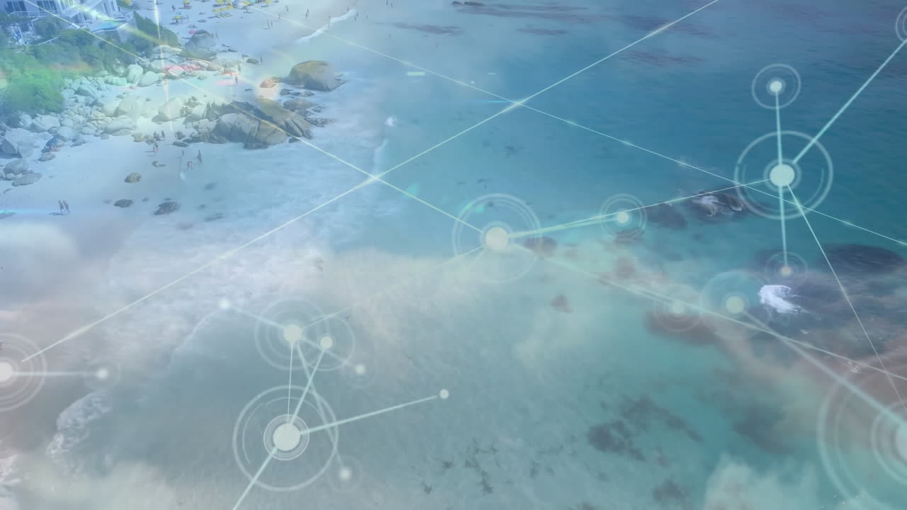 풍경에 대한 연결 네트워크의 활성화