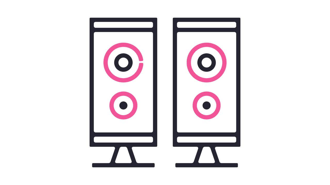 스피커 아이콘 애니메이션