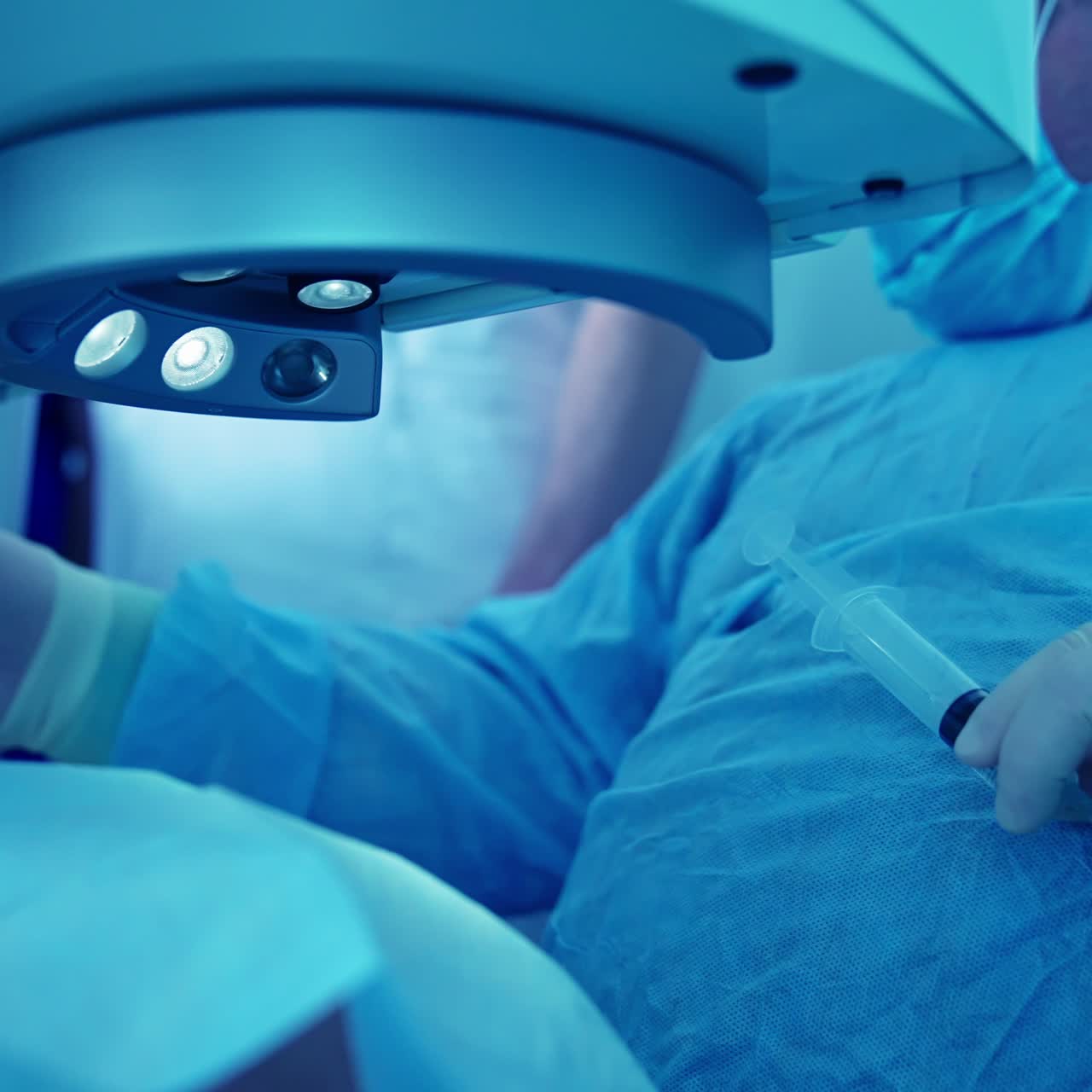 Laser vision correction. Ophthalmic Clinic, surgery