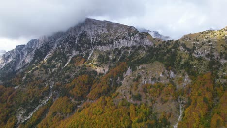 Autumn-colors-on-beautiful-Alps-mountains-of-Albania-with-golden-foliage-rocky-slopes