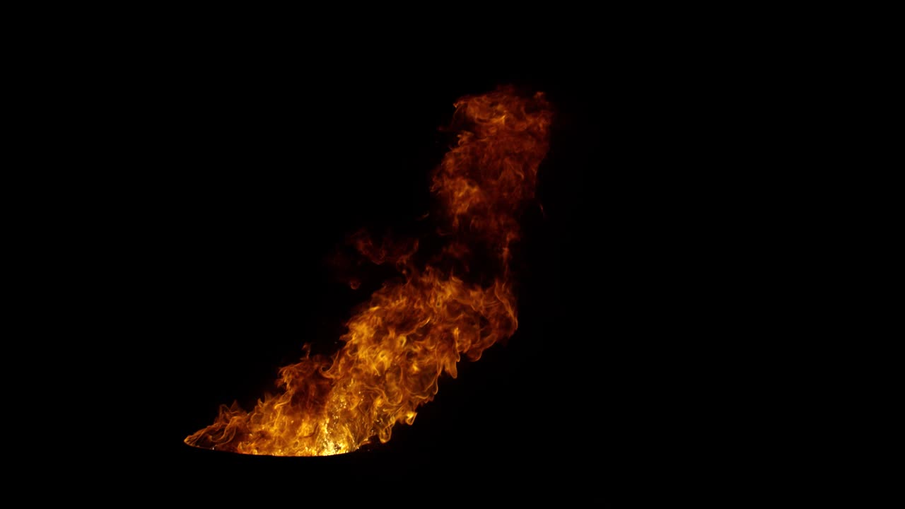 efectos especiales de combustión de fuego