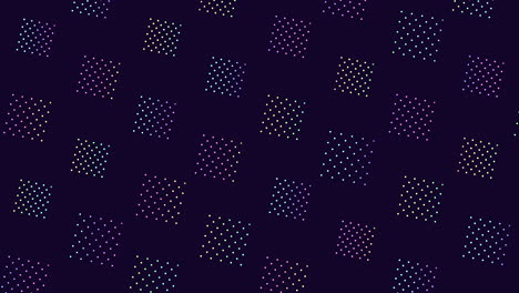 Vibrant-diamond-pattern-purple-and-blue-dots-on-dark-background