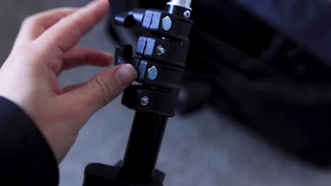 configurar equipos de filmación en un entorno de estudio 4k