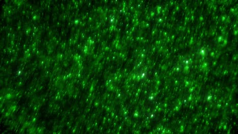 green shimmering futuristic abstract micobial energy particles loop background