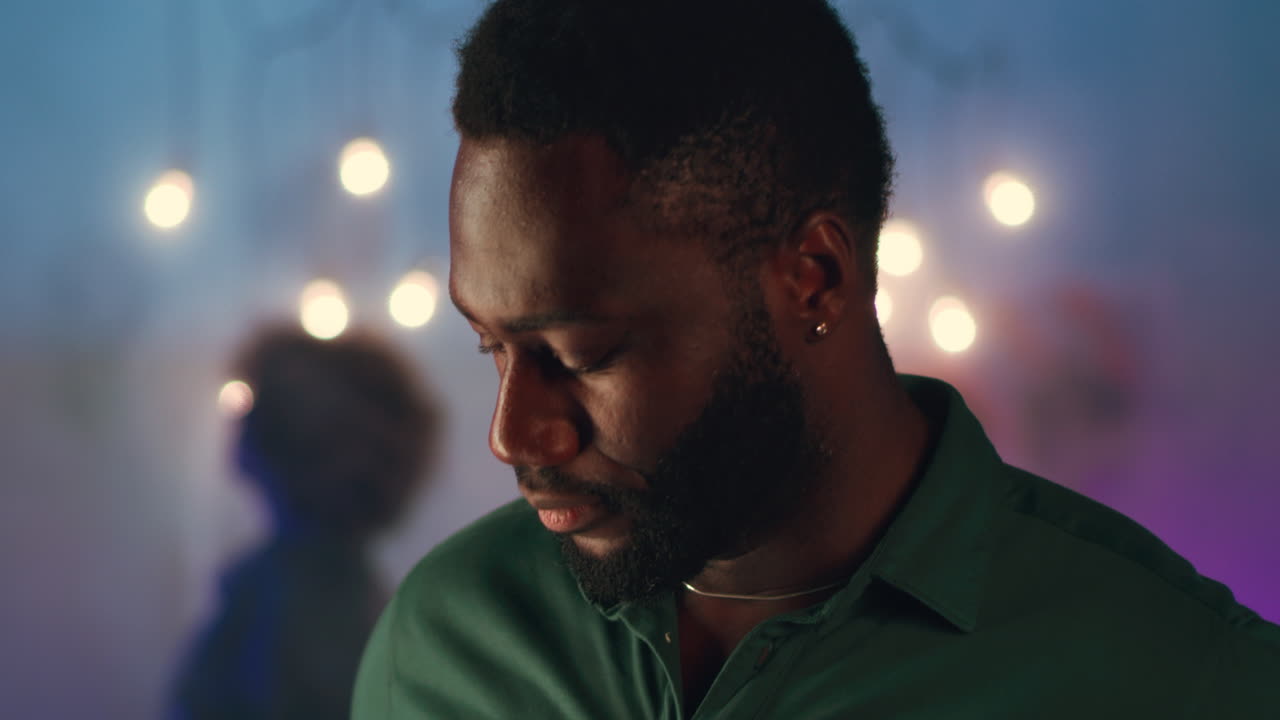 Man smiling with phone