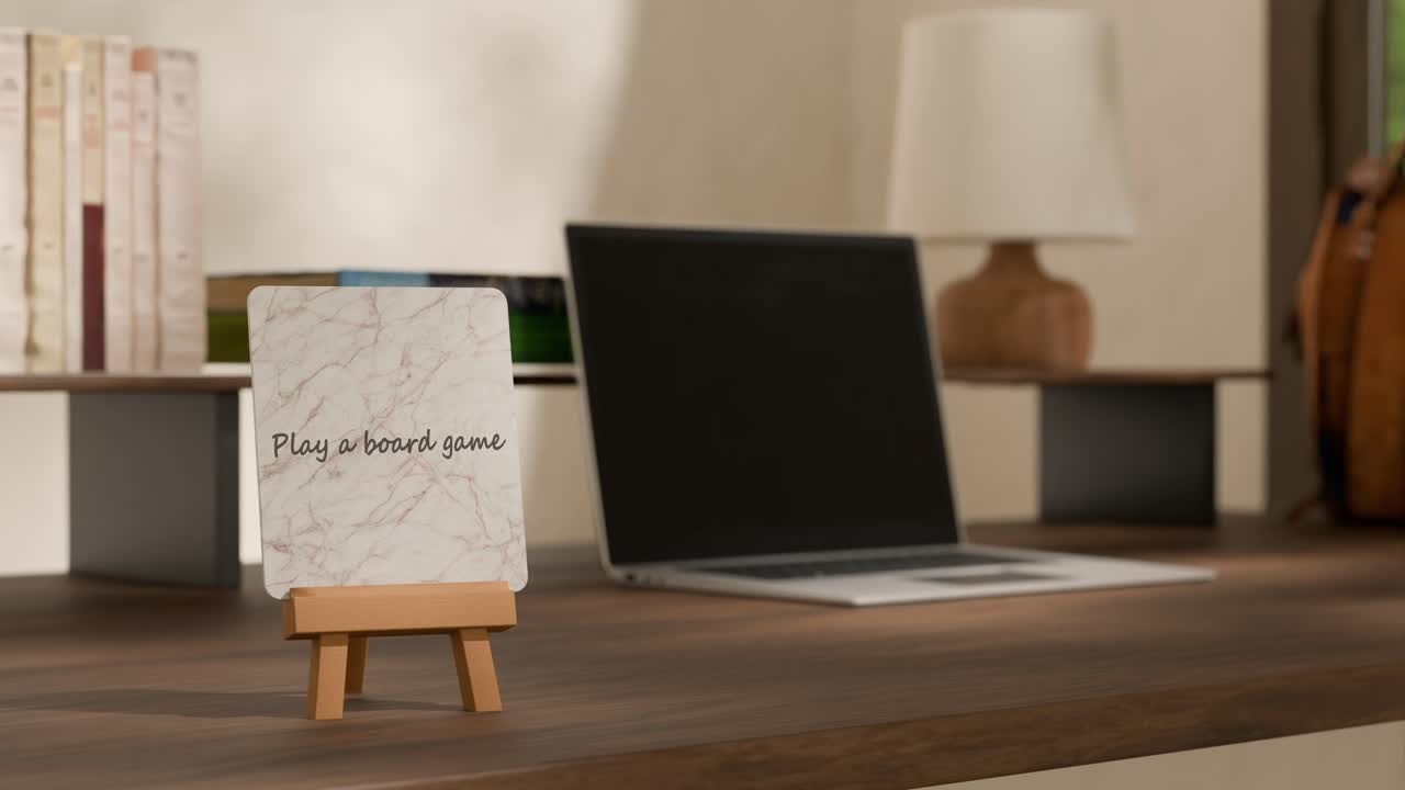 hoy la tarea pendiente muestra jugar un juego de mesa