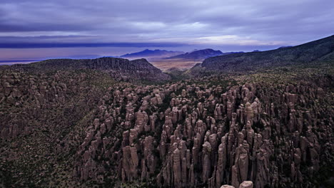 brooding drone footage of chiricahua national monument