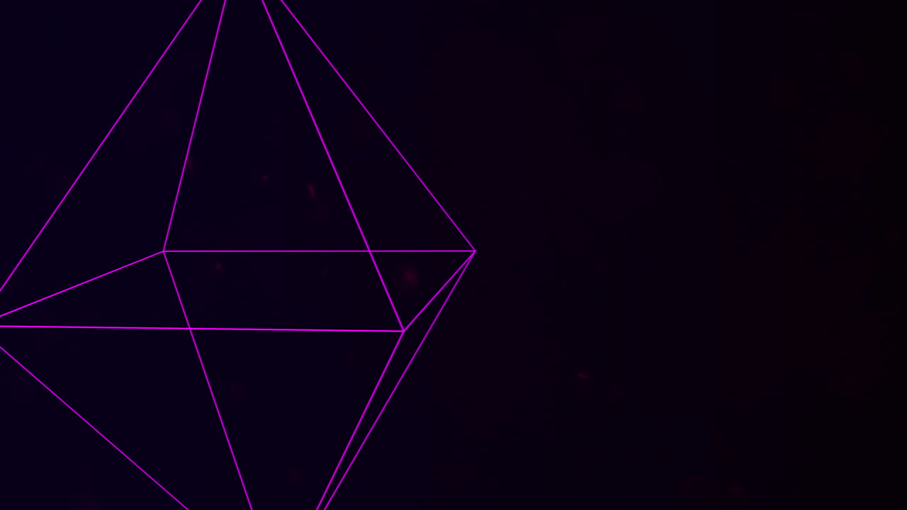 공간 4의 모션 기하학적 모양