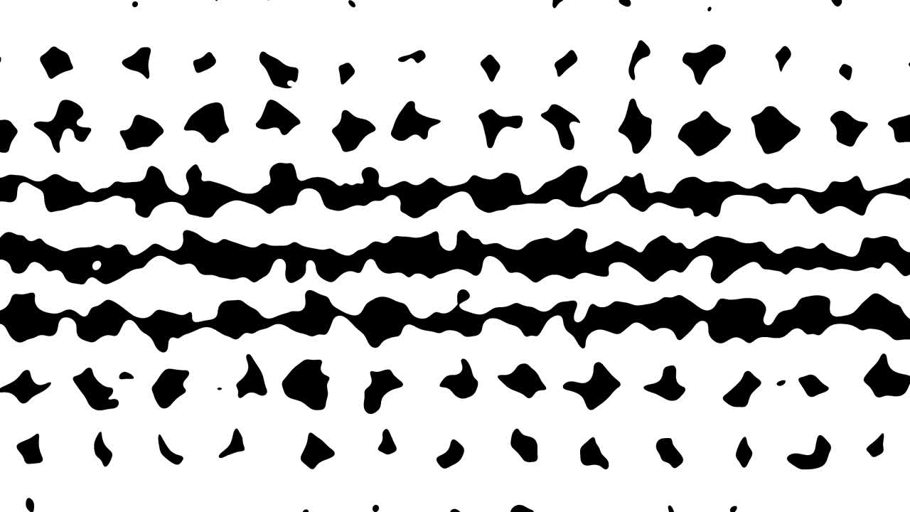 Polka dot pattern animation. Modern geometrical circle. Loop animation.