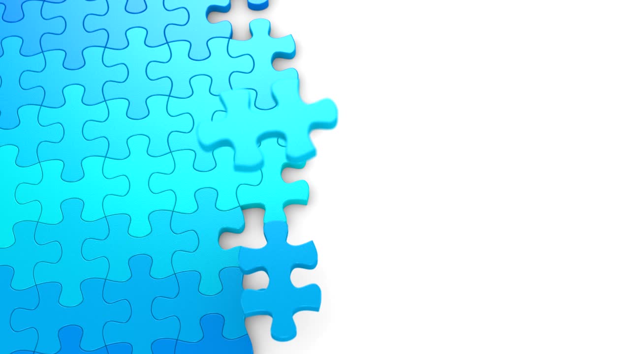 animación de los rompecabezas