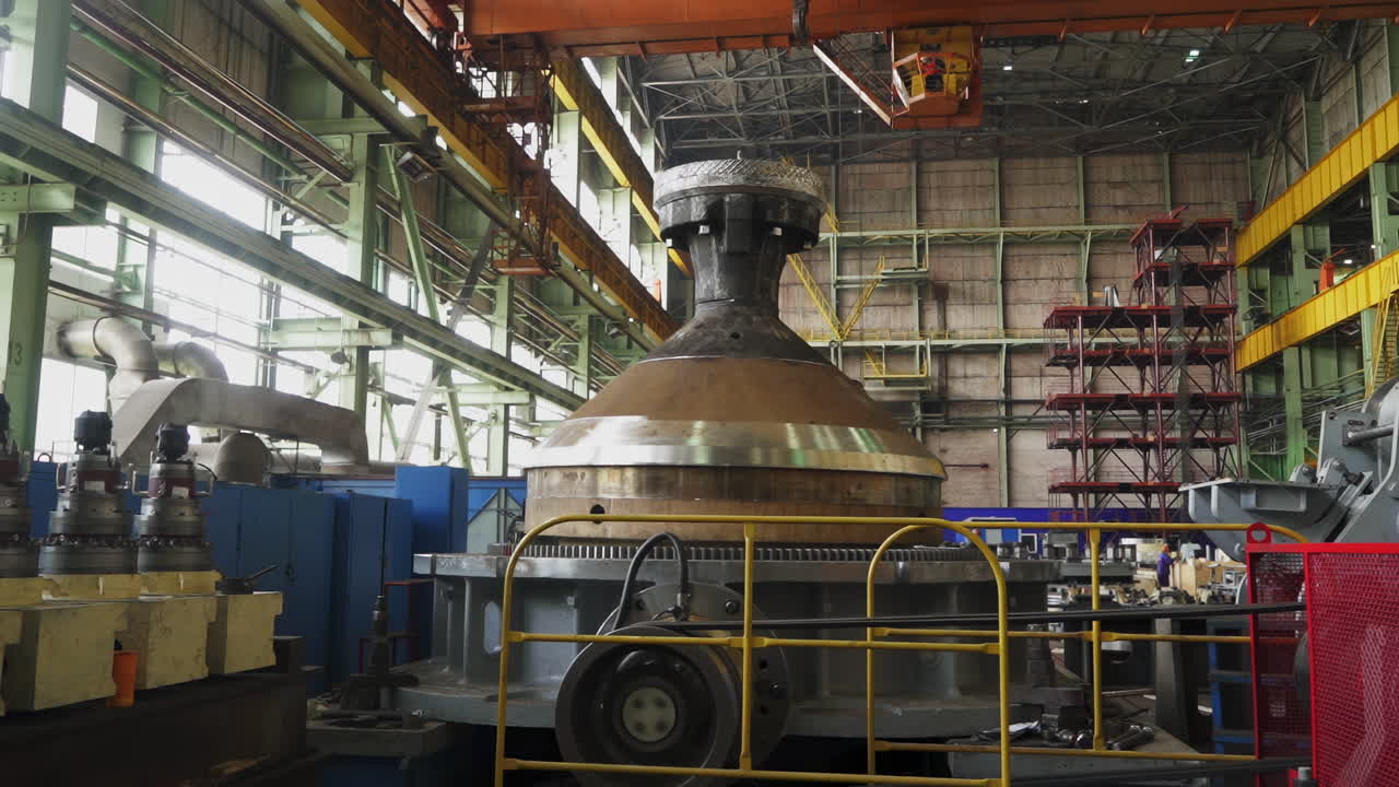 Industrial Machinery in a Large Manufacturing Facility