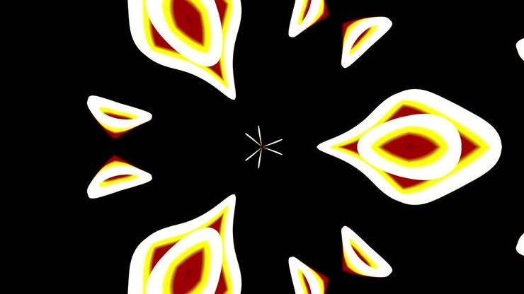 Hypnotism. Hypnosis. Kaleidoscopic looping