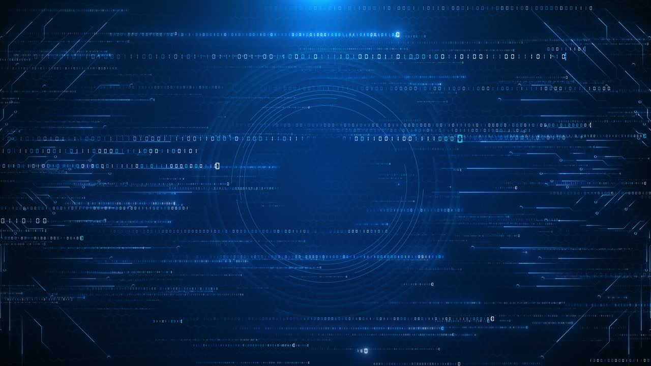 Deep learning big data technology and data science abstract background cyber digital ai data flow