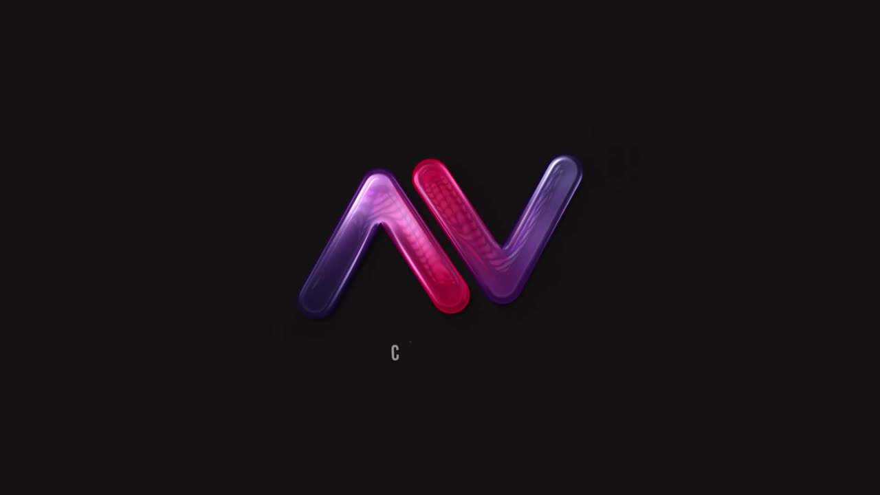 Distortion Logo Reveal