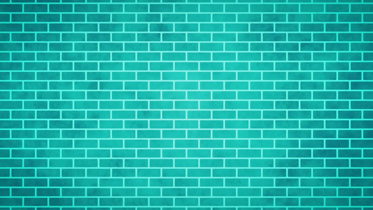 la pared de ladrillo.