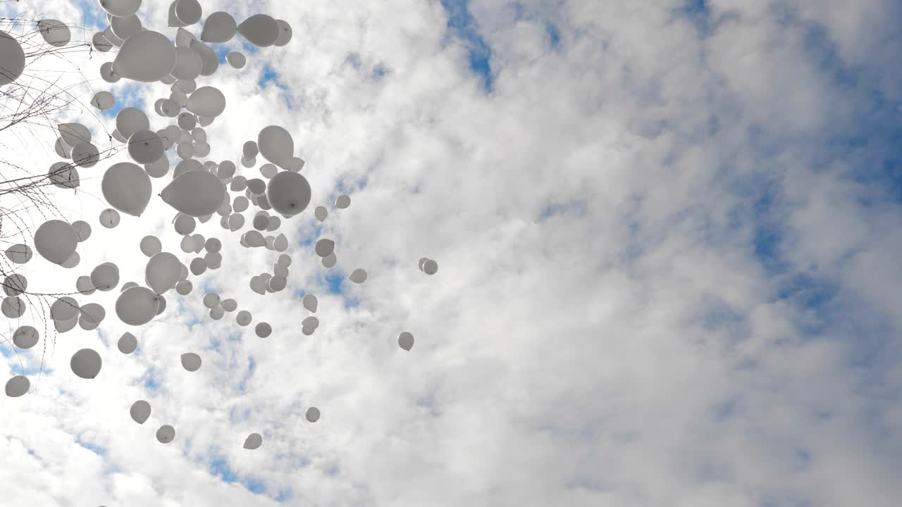 하늘에 있는 풍선