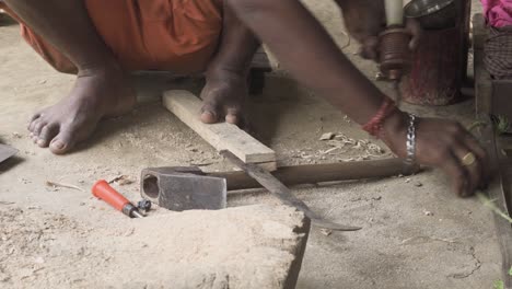 hole maker spin carpentry indian tool for knife grips