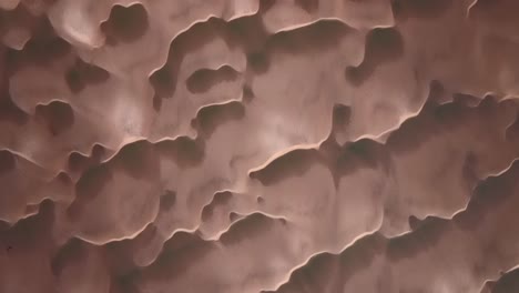 aerial view of sand dunes in the desert