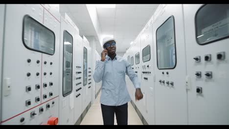 engineer in control room