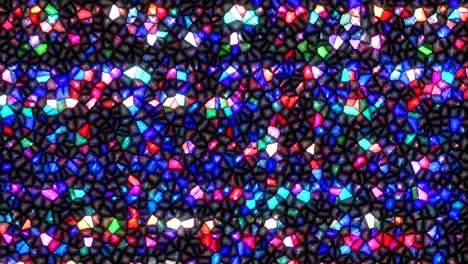 líneas abstractas multicolor caleidoscopio fondo negro