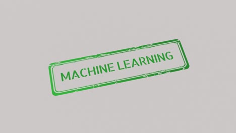 machine learning stamp