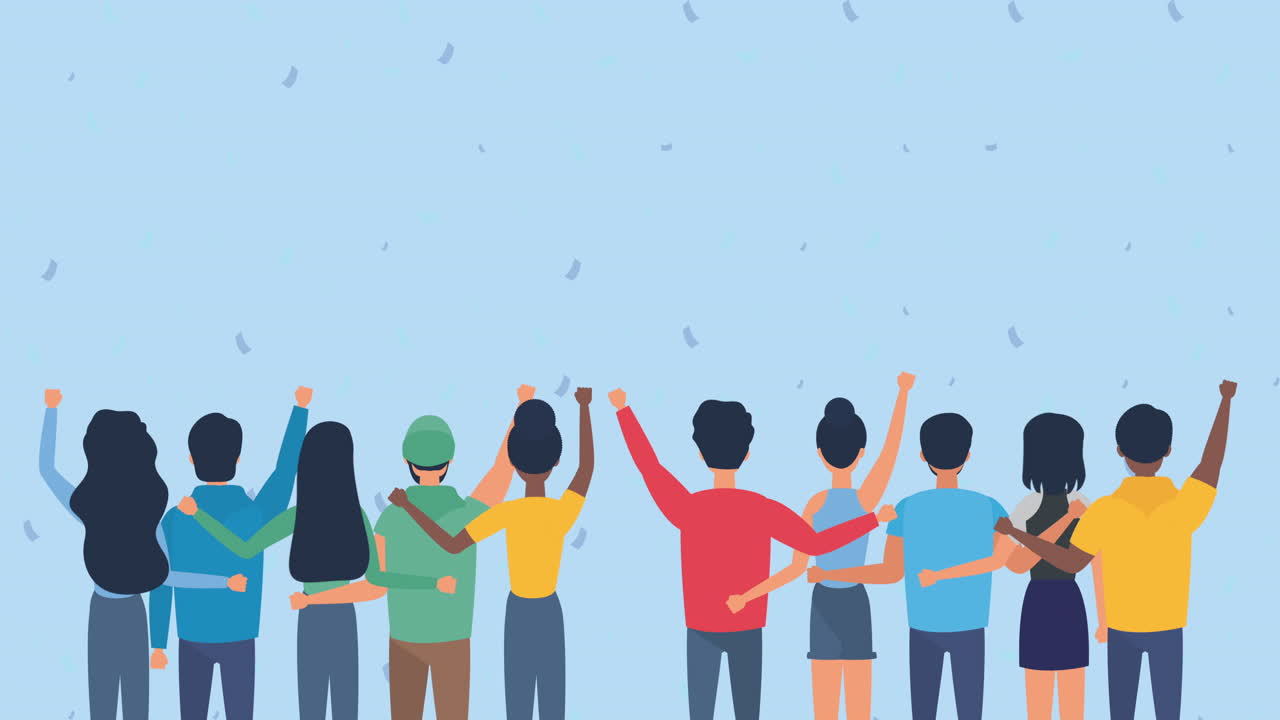 animación de derechos humanos con personas de diversidad