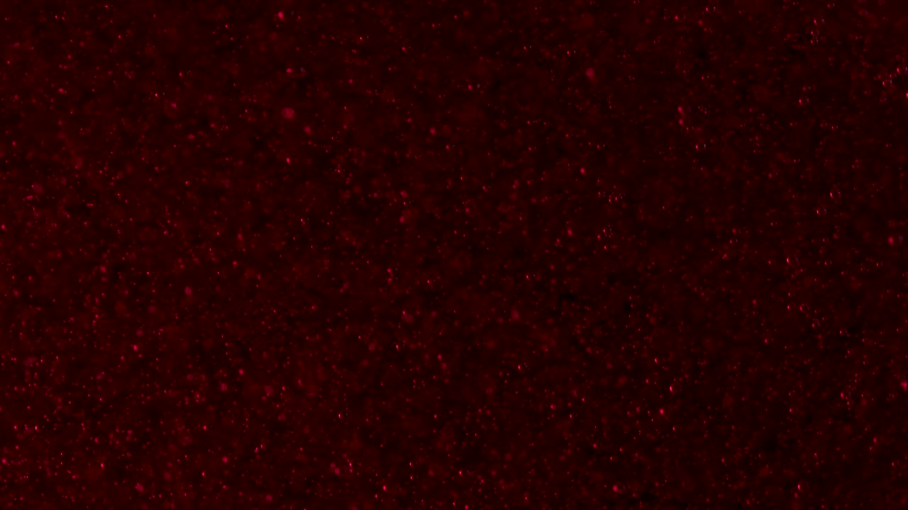 깊은 검은 배경에 빠른 탄산 혈액 붉은 거품