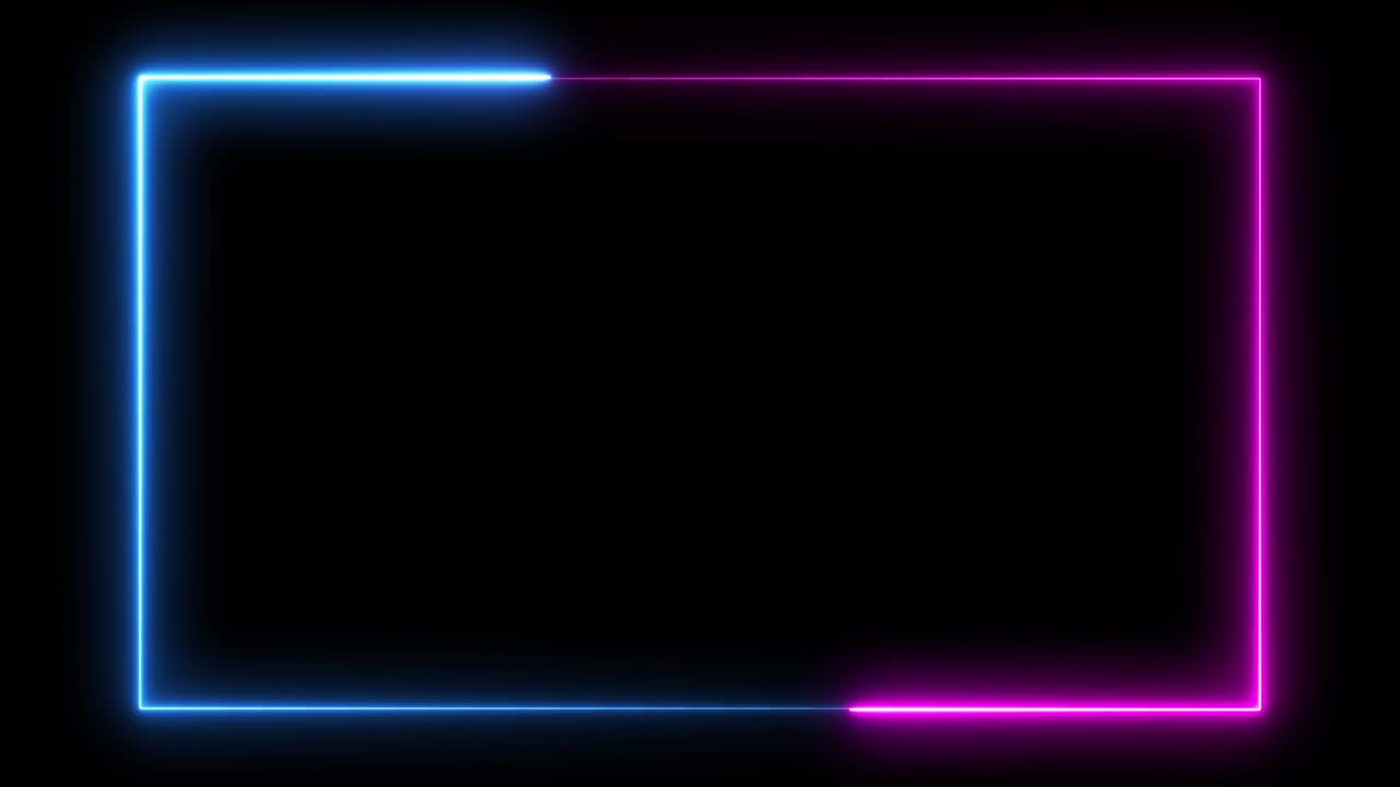 추상적인 원활한 배경 파란색 보라색 스트럼 루프 애니메이션 형광 자외선