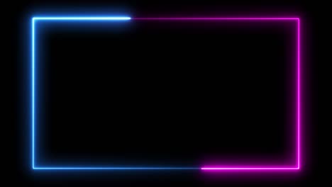 fondo sin costuras azul espectro púrpura animación en bucle luz ultravioleta fluorescente