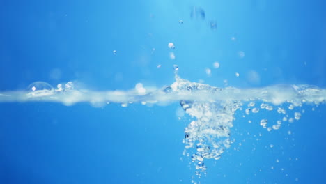 rippling water with a blue and white color scheme, illustrating the clean and flowing nature of freshwater. ideal for wellness or spa themes.