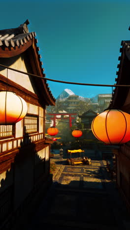 japanese street scene