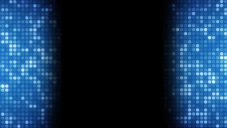 blue sparkling mosaic squares
