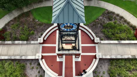 aerial view of watch tower in foley, alabama