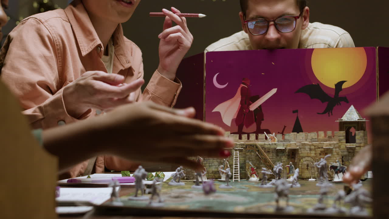 롤게임을 하는 친구들