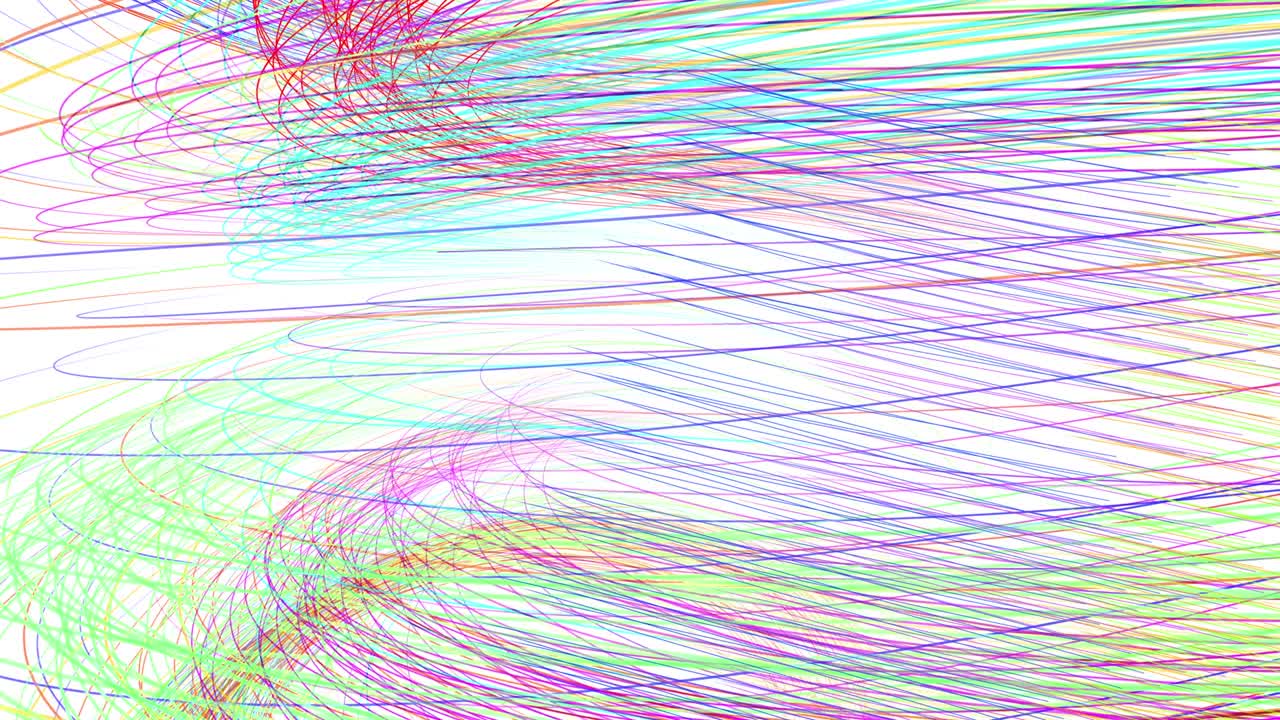 곡선, 파동, 예술, 다채로운 줄, 흐름, 추상적인 배경