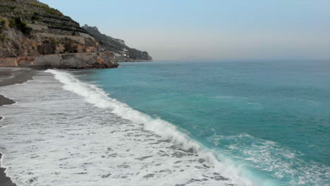 sea view of amalfi coast