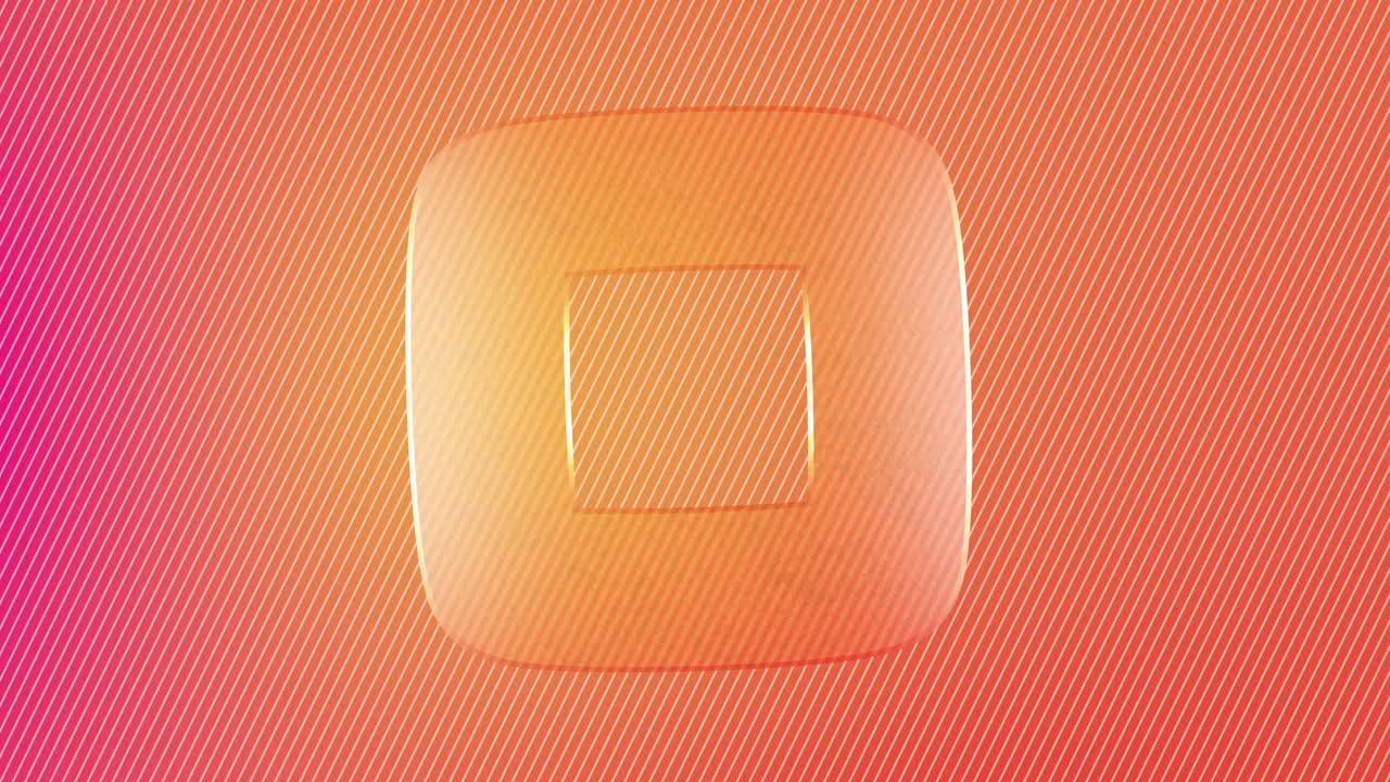 Orange And Pink Neon Gradient Background
