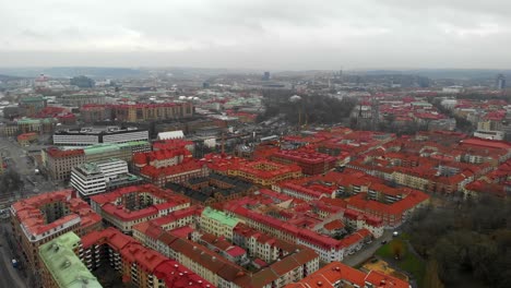 Haga-District-in-the-City-of-Gothenburg-on-a-Cloudy-Day