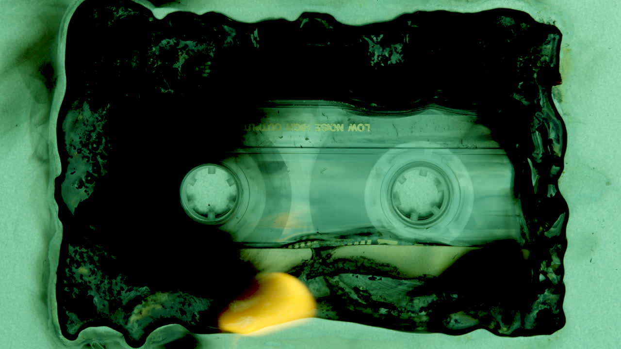 quemar cassette verde