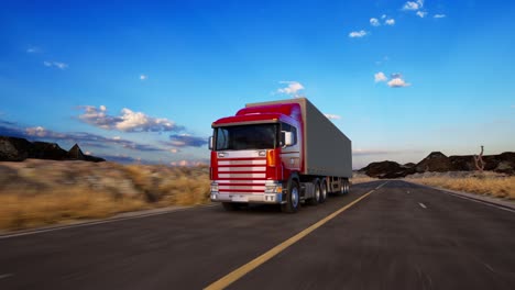 truck on road, freight transportation, mode of transport, transportation, truck