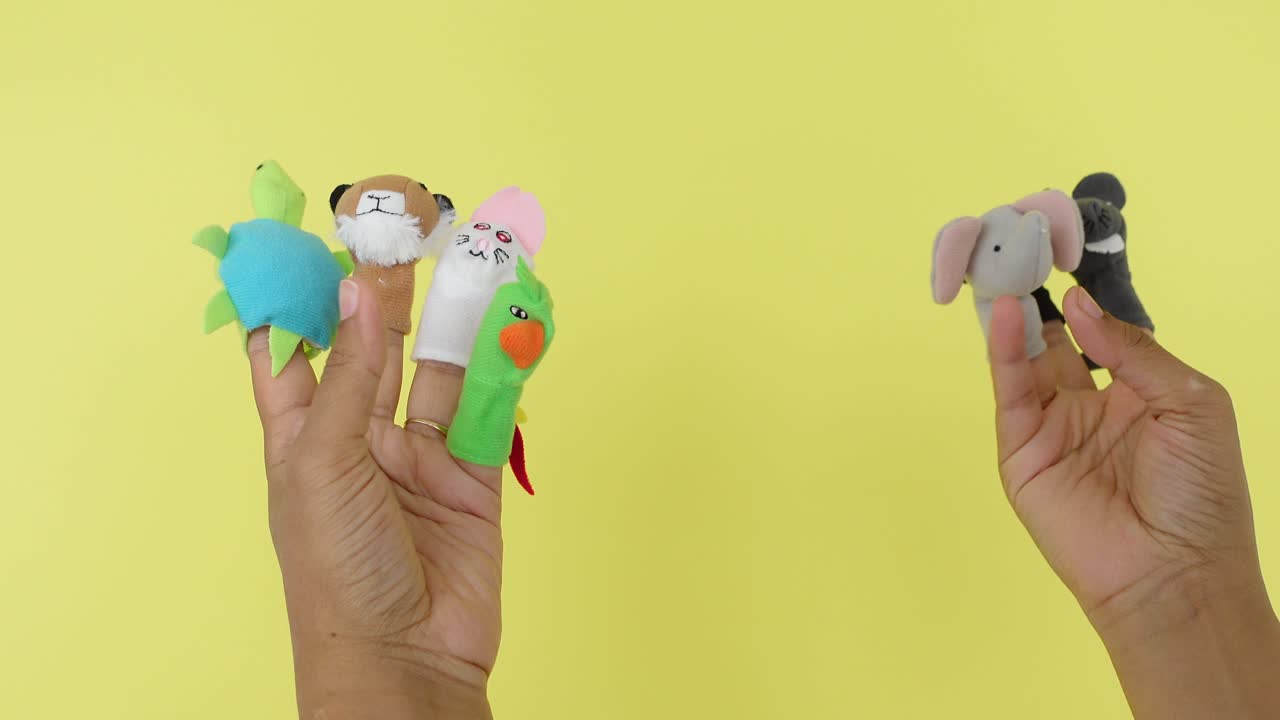 Finger Puppets of Animals