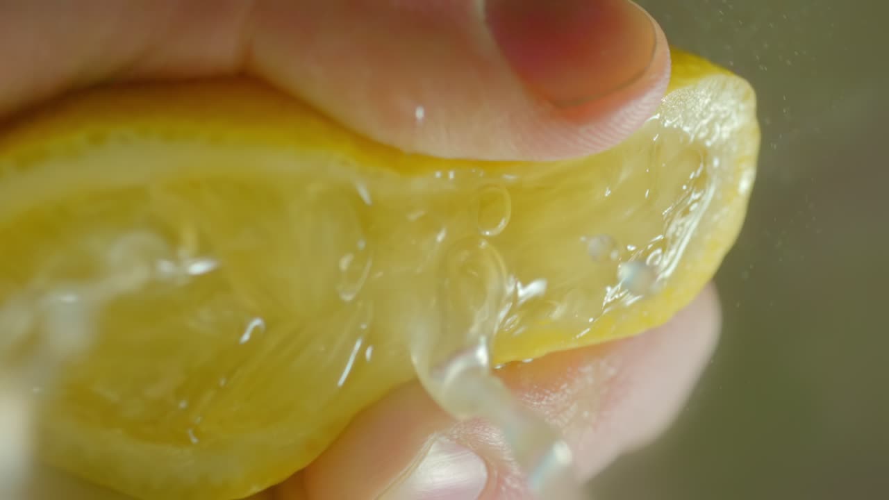 레몬 주스는 레몬에서 어 나옵니다.