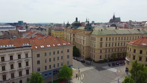 County-Court-Building-In-Brno,-Czech-Republic