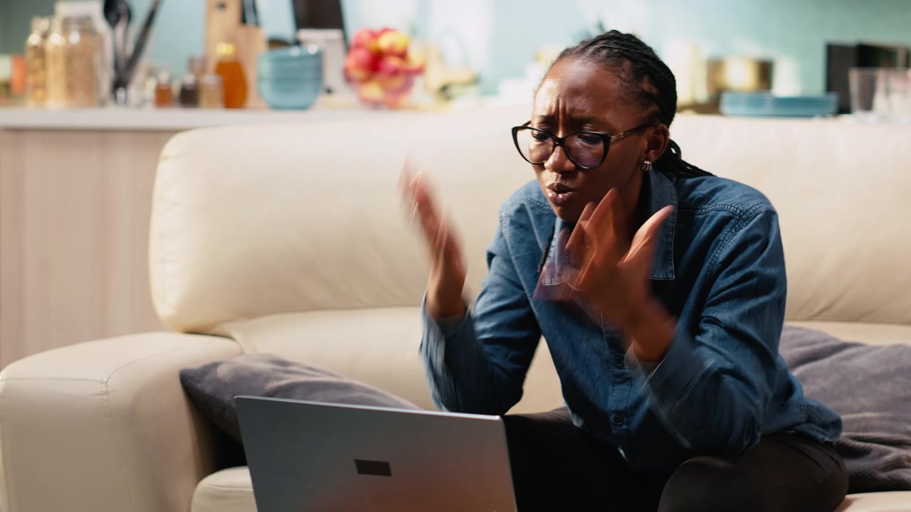 Distraught woman being troubled by work mistake and failure