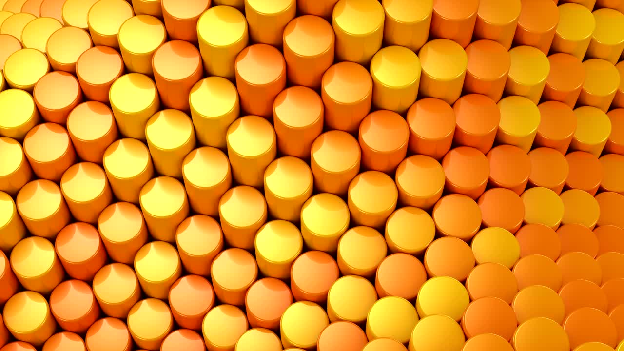 los cilindros formaron una onda