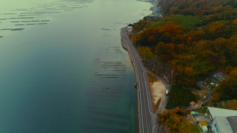 Filmische-Japanische-Landschaft,-Aufgenommen-Von-Dji-Phantom4pro-In-Hiroshima