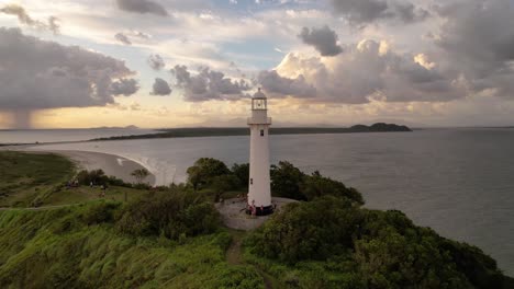 faro en la playa de brasil