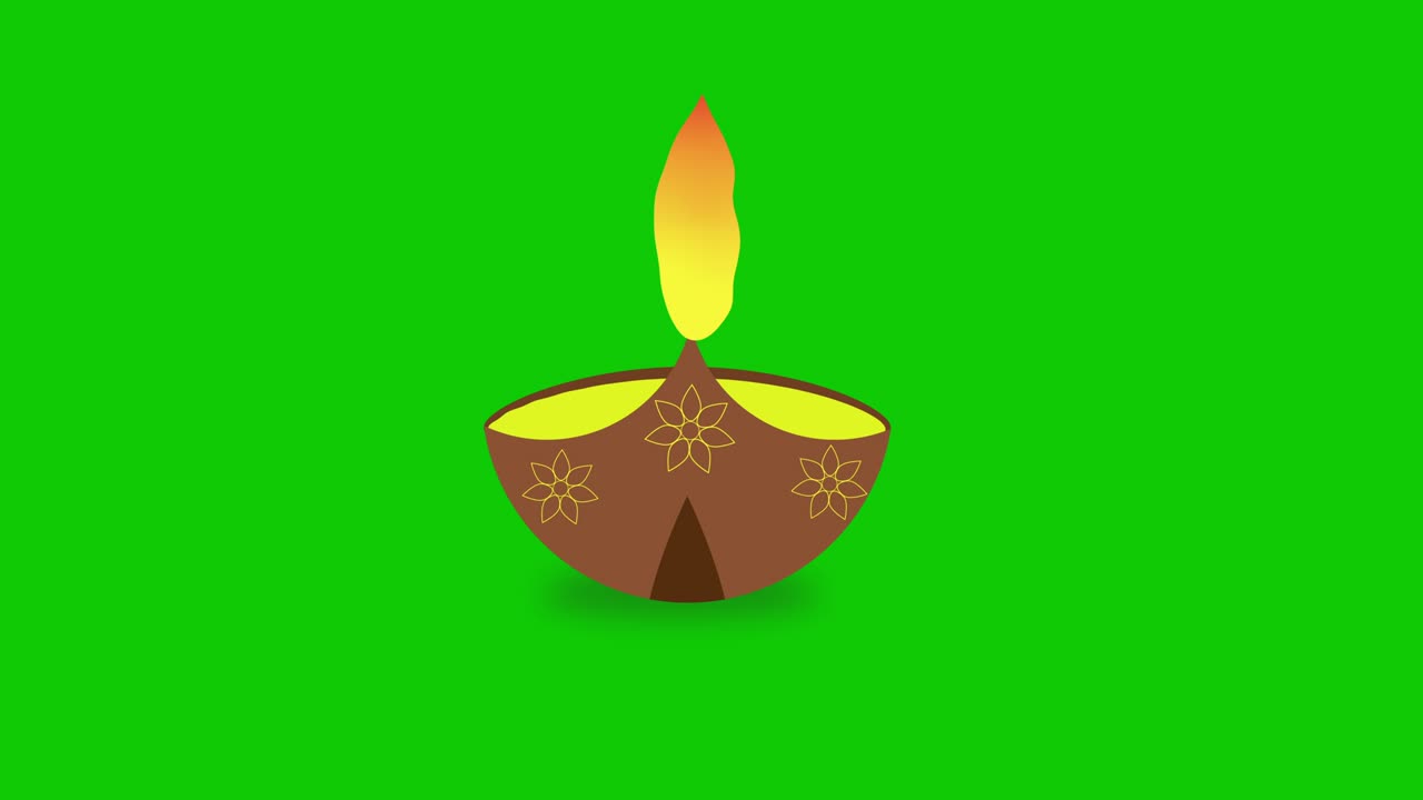 Diya light | Premium Stock Video Footage