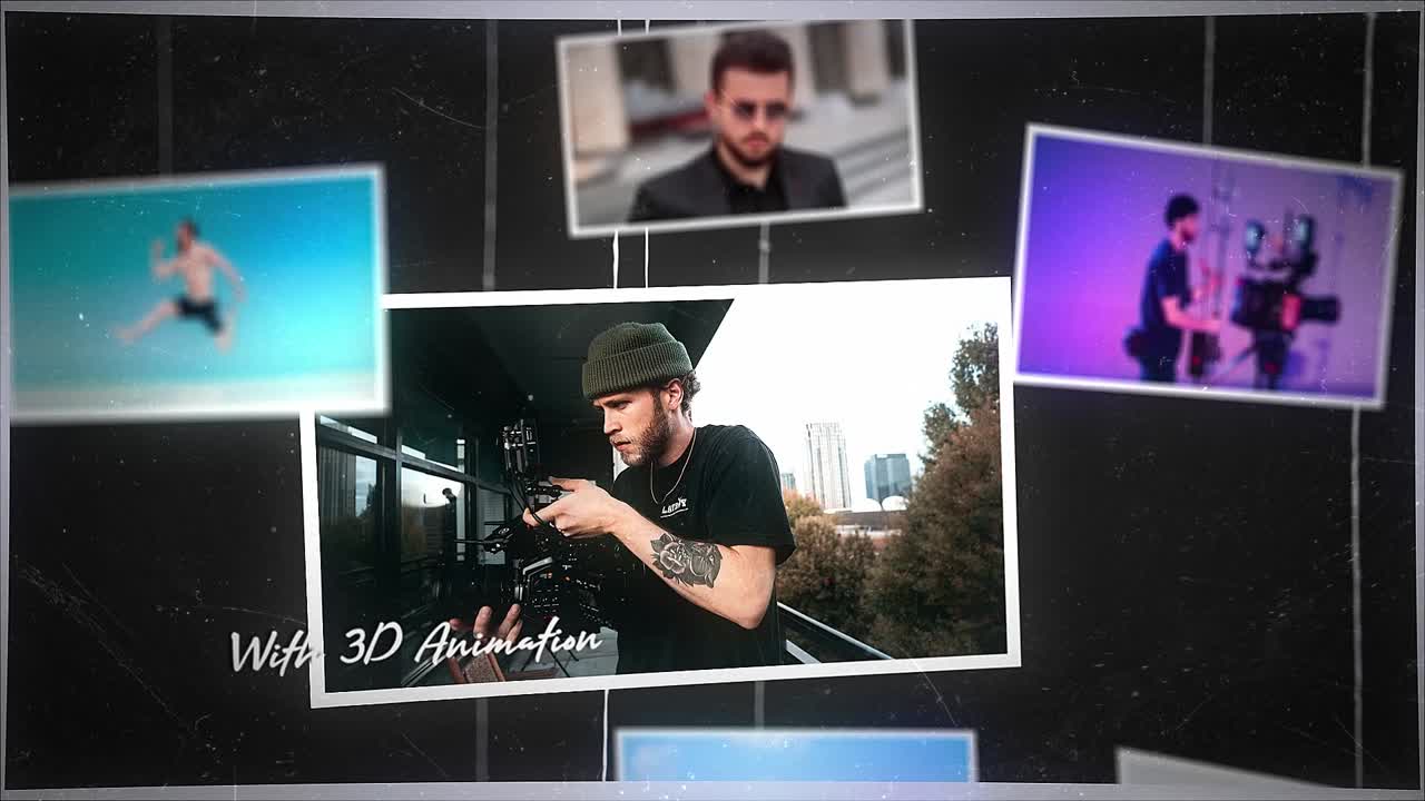 Hanging Slideshow - Video Template