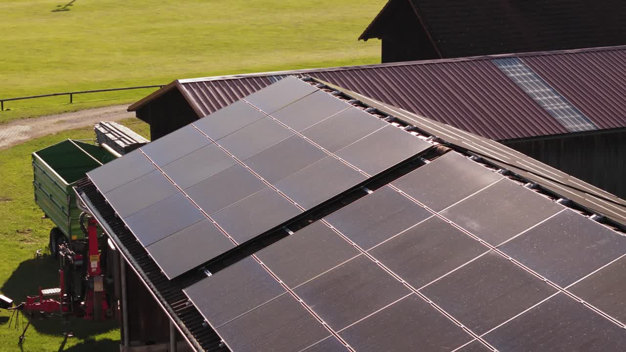 농업 건물에 대한 농장 에너지. 녹색 에너지